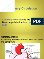 Coronary circulation