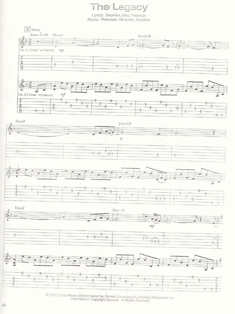 Testament - The Legacy | PDF