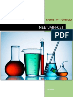 Chemistry NEET Complete Revision Formulae Material