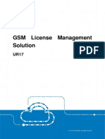ZTE GSM UR17 License Management Solution - V1.0 - 20171220