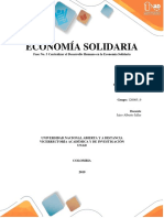 ECONOMÍA SOLIDARIA Fase No. 3 Centralizar El Desarrollo Humano en La Economía Solidaria