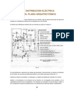 Distribución Eléctrica Plano PDF