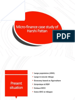 Microfinance Case Study Helps Remote Village