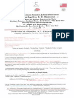 Affidavit of Written Initial Universal Commercial Code Financing Statement Fixture Filing, Land and Commercial Lien (FIDELITY INVESTMENTS INSTITUTIONAL OPERATIONS COMPANY INC) )