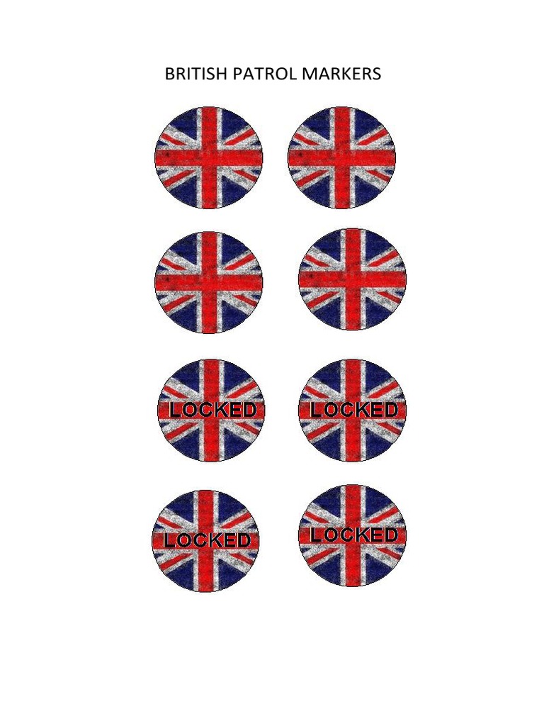 British Patrol Markers Overview | PDF
