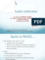 Presentation Etudes Medicales JPO Janvier 2017