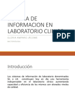 Sistema de Informacion en Laboratorio Clinico