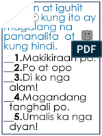 Magalang Na Pananalita