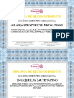 Diploma Cambio de Mazo