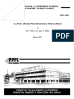 Elliptic PDE solver written in Python
