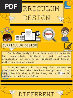 Curriculum Design 