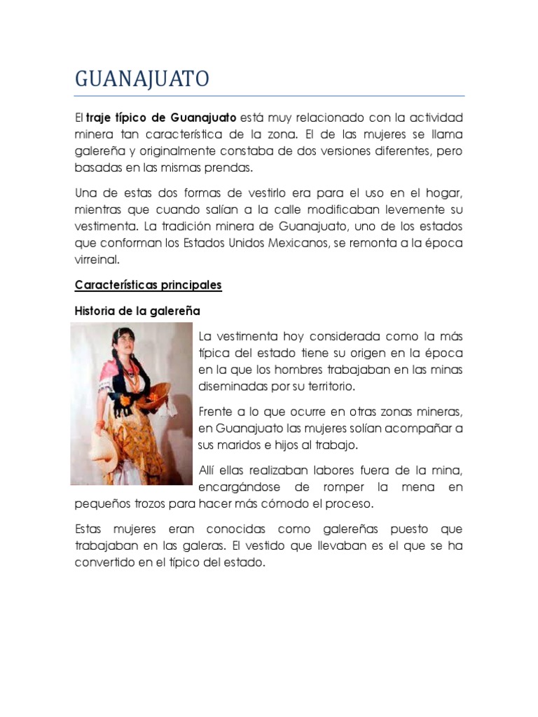 Guanajuato | PDF | Ropa | Náhuatl