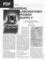 Build This Universal Laboratory Power Supply