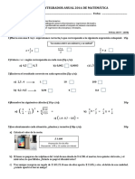 Examen Integrador Anual 2016 de Matemática 7 (Autoguardado)