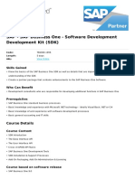 Sap Business-One-Software-Development-Development PDF