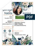 Gisheila Nabila Nur Annisa: About Me