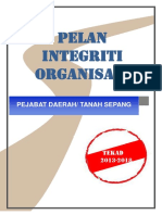 Pelan Integriti Organisasi PDT Sepang