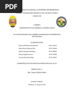 Plan de Inversion Cultivo de Frijol Admon. de Empresas Rurales 1