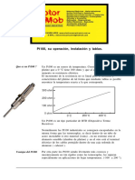 Pt100, Su Operación, Instalación y Tablas.: Que Es Un Pt100 ?