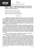 Plaintiff-Appellee vs. vs. Defendants-Appellants The Solicitor General Benjamin A. Gravino Abdon A. Arriba