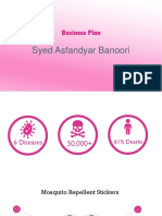 Business Plan: Syed Asfandyar Banoori