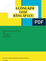 Gia Công Kim Loại Bằng Áp Lực