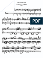 Keyboard Sonata in C Major, Hob. XVI_50 - Complete Score(1)