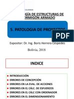 Patología de Proyectos