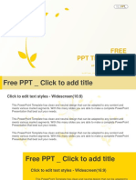 Free PPT Templates: Insert The Title of Your Presentation Here