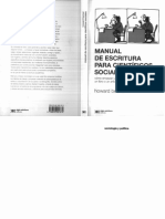 Manual de Escritura para Cientificos Sociales PDF