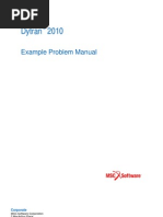 Download Dytran 2010 Example Problems Manual by MSCSoftware SN43655974 doc pdf