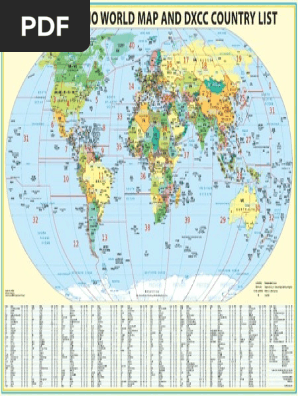 Liste Des Pays Dxcc _ Nomenclature du REF : 2ème tirage – FQZR