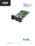 Eaton Network Card Ms User Guide Manual