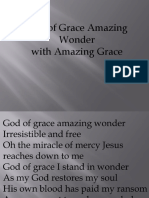 God of Grace Amazing Wonder With Amazing Grace
