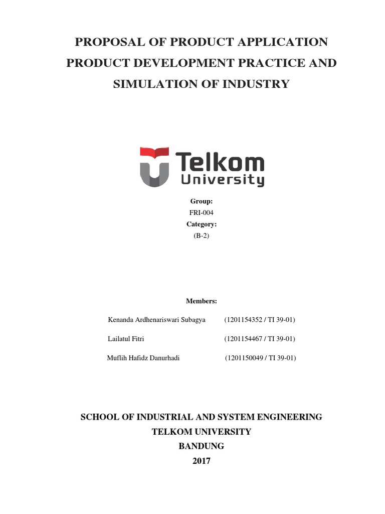Proposal of Product Application Product Development Practice and ...