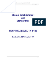 Standard for Hospitals