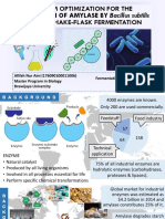 Medium Optimization For The Production of Amylase by Bacillus Subtilis