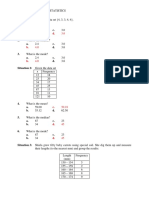 Review Problems in Statistics