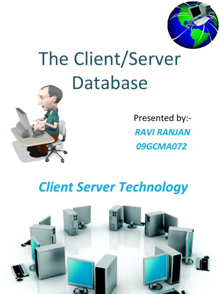The Client/Server Database Presented By PDF Databases Client