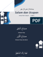 Salam Dan Ucapan Bahasa Arab