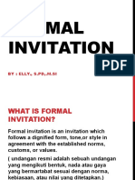 Formal Invitation ppt