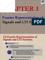 Fourier Representation Of: Signals and LTI Systems