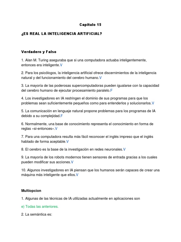 Actividades de IA para Niños | PDF | Inteligencia artificial ...