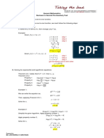 Reviewer Second Pre Quarter in GenMath