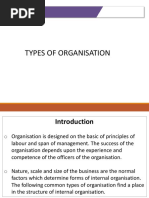 Types of Organizations