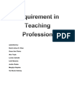Questionare in Teaching Profession