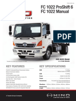 Hino FC 1022 Service Manual
