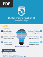 Digital Transformation at Royal Philips