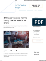 37 Stock Trading Terms Every Trader Needs To Know