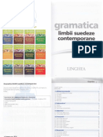 Gramatica Limbii Suedeze Contemporane. Cu Exemple Practice PDF